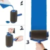 A five-piece set of convenient and easy-to-use roller brush for floor leak prevention and wall dead corner painting details Picture